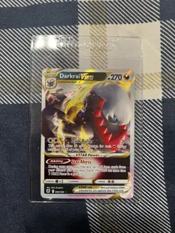 Pokemon TCG Darkrai VSTAR Holo Ultra Rare Card 099/189 Astral Radiance - Image 1