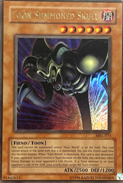Toon Summoned Skull - MRL-073 Magic Ruler Unlimited ULTRA RARE YuGiOh TCG Card - Image 1