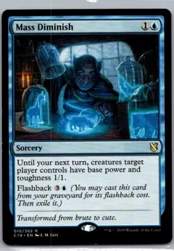 #10 Mass Diminish Commander 2019 Rare - Image 1