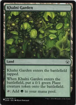 Khalni Garden C The List Reprints 028/076 - Image 1