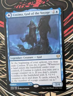 MTG Kaldheim Rare COSIMA GOD OF THE VOYAGE NM - Image 1