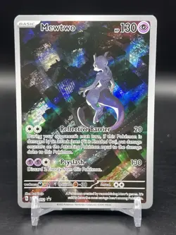 Pokemon TCG Mewtwo SVP 052 Black Star Promo Scarlet & Violet 151 Promo NM - Image 1