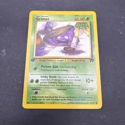 Grimer Common 1st Edition Team Rocket 57/82 Pokemon - Image 1