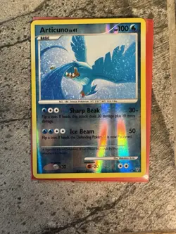 2009 POKEMON PLATINUM SUPREME VICTORS #16 ARTICUNO-REVERSE FOIL - Image 1