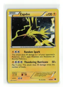 ZAPDOS 41/99 COSMOS HOLO NEXT DESTINIES POKEMON TCG LP - Image 1