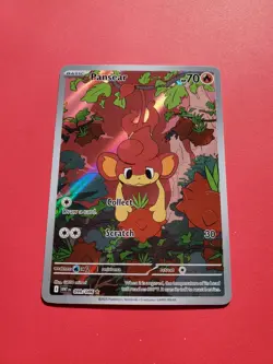 Pansear 099/086 Illustration Gold Star White Flare Pokemon 2025 - Image 3