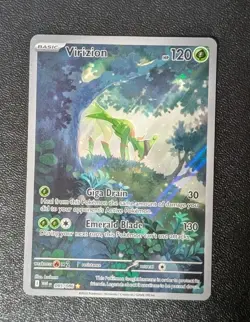 2025 Pokemon S&V White Flare Virizion 095/086 Illustration Rare English NM - Image 1