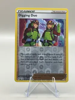 DIGGING DUO #126/159 POKEMON Crown Zenith (Reverse Holo, NM) ENGLISH - Image 1