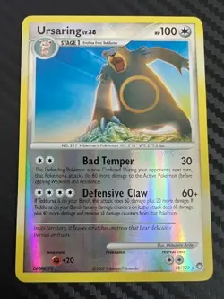 Pokemon TCG Ursaring Mysterious Treasures 38/123 Reverse Holo Rare VLP - Image 1