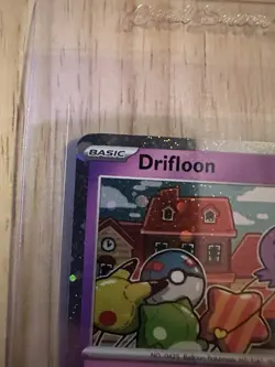 Drifloon 005 Mega Evolutions Black Star Promo Cosmo Holo Pokemon TCG Mint/NM - Image 2