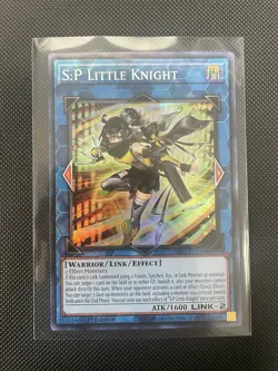 Yugioh S:P Little Knight RA03-EN049 1st Edition Super Rare NM - Image 1