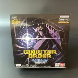 Digimon Card Game Extra Booster SINISTER ORDER EX-10 BOX Japanese Sealed New - Image 1