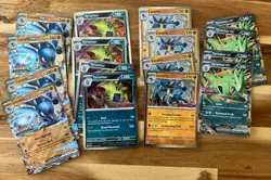 Pokemon Lucario Ex & Tyranitar Ex Promo Cards ONLY 4 Sets (16 cards) Prismatic - Image 1