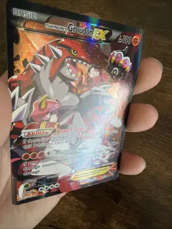 Pokemon TCG Team Magma's Groudon EX Double Crisis Holo Card 15/34 LP - Image 3