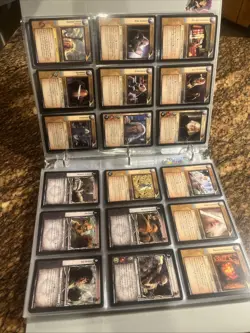 LORD OF THE RINGS LOTR ccg SHADOWS full set 266 cards 2004 Unplayed Cards Mint! - Image 3