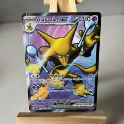 Alakaza EX Pokemon Card 188/165 Scarlet and Violet 151 Near Mint English - Image 1