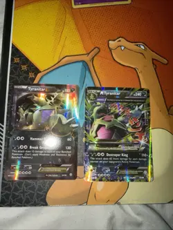 Pokemon Mega Tyranitar EX Card XY 43/98 Ancient Origins - Image 2