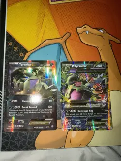 Pokemon Mega Tyranitar EX Card XY 43/98 Ancient Origins - Image 3