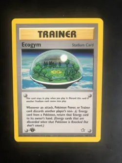 Pokemon Card - Ecogym - 84/111 - Neo Genesis - 1st Edition LP/NM - Image 1