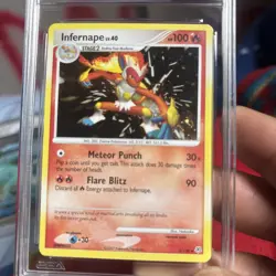 Infernape LV.X DP10 Black Star Promo 2007 Holo Rare Pokemon Card TCG - Image 2