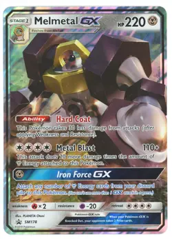 Melmetal GX SM178 Black Star Promo JUMBO Pokemon Card Oversized - Image 1