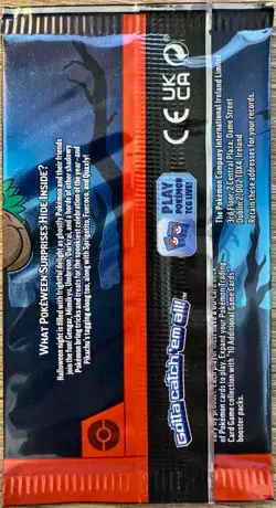Trick or Trade Pokemon Halloween BOOster 3 Card Pack 2024 Sealed English - Image 3
