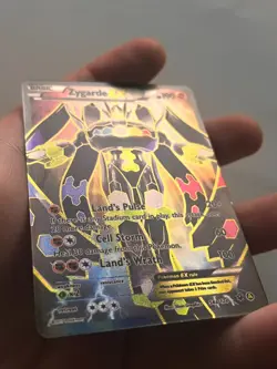 Zygarde EX 054A/124 Alternate Art Holo Pokemon Card TCG - Image 1