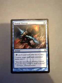 Mental Misstep New Phyrexia Regular MTG Magic The Gathering - Image 1