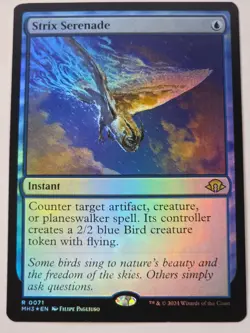 MTG - Strix Serenade FOIL- Modern Horizons 3 - Image 1