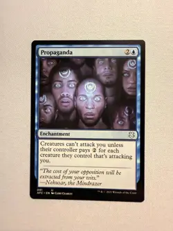 Propaganda - MTG Commander: Adventures in the Forgotten Realms (AFC) #91 NM - Image 1