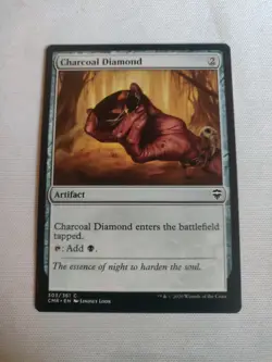 1x CHARCOAL DIAMOND - COMMANDER LEGENDS - MTG - NM - MAGIC THE GATHERING x1 🐝 - Image 1