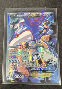 Pokemon TCG Team Aqua's Kyogre EX Double Crisis 6/34 NM - Image 1