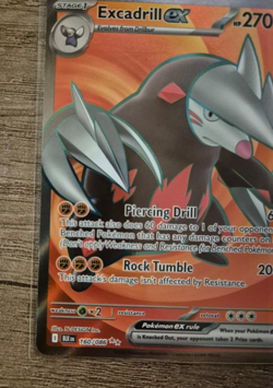 Pokemon Black Bolt Full Art Ultra Rare Excadrill EX 160/086 MINT / NEAR MINT - Image 3