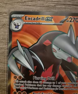 Pokemon Black Bolt Full Art Ultra Rare Excadrill EX 160/086 MINT / NEAR MINT - Image 5