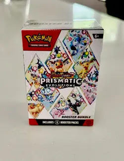 Pokemon TCG S&V Prismatic Evolutions Booster Bundle 6pk - FREE Delivery 🚚💨 ✅ - Image 1