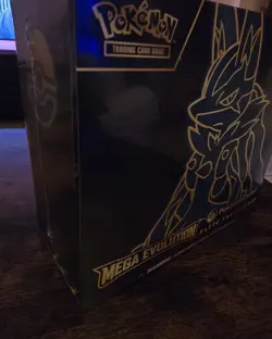 Pokemon Center Lucario Elite Trainer Box ETB Mega Evolutions New/Sealed TCG - Image 2