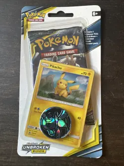 2019 Pokemon Sun & Moon Unbroken Bonds 1-pack Blister Pikachu SEALED - Image 1