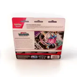 Pokemon Temporal Forces Scarlet & Violet 3 Pack Booster Cleffa Promo New Sealed - Image 2