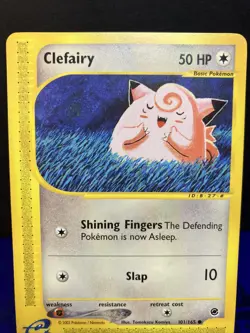POKEMON- Clefairy -101/165- E Series- Expedition - Image 2