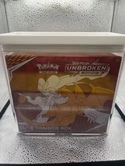 Pokemon TCG Factory Sealed Sun & Moon Unbroken Bonds Elite Trainer Box - Image 1