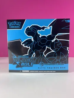 Black Bolt Pokemon Center Elite Trainer Box ETB (Exclusive) New & Sealed - Image 1