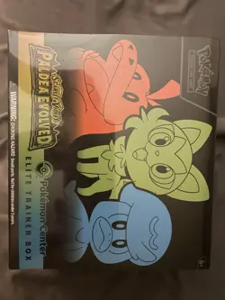 Paldea Evolved Pokemon Center Elite Trainer Box - Image 1