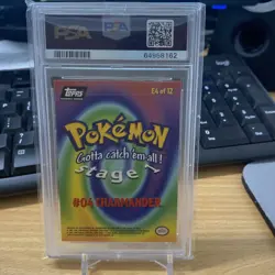 1999 Topps Pokemon T.V. Charmander #4 PSA 10 Gem Mint - Image 5