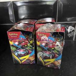 Pokemon TCG Mega Evolution Half Booster Box not SEALED (18 packs) in hand ⚡ - Image 2
