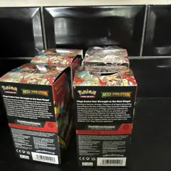 Pokemon TCG Mega Evolution Half Booster Box not SEALED (18 packs) in hand ⚡ - Image 3