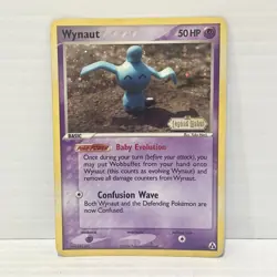 Wynaut 71/92 - Pokemon TCG Ex Legend Maker - Reverse Holo NM - Image 1
