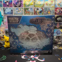 Pokemon TCG Scarlet & Violet Stellar Crown ETB Elite Trainer Box Sealed New - Image 1