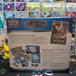 Pokemon TCG Scarlet & Violet Stellar Crown ETB Elite Trainer Box Sealed New - Image 4