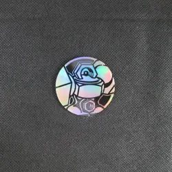 1x Melmetal V Jumbo Coin Pokemon TCG Melmetal V Battle Deck Exclusive Coin - Image 1