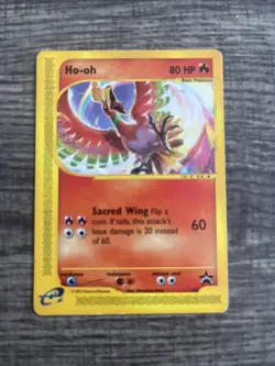 Pokemon Ho-Oh Black Star Promo E-Reader - Image 1
